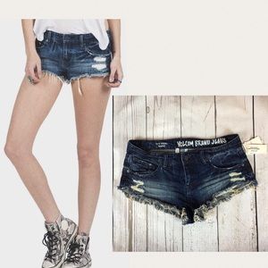 Volcom TTT Micro Short Dark Blue Size 5/27